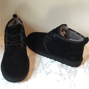 UGG Neumel Black Chukka Boots